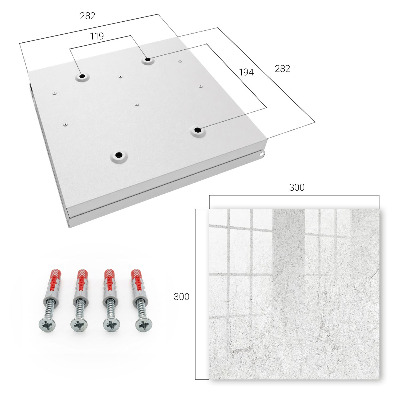Key cabinet for wall Gemstone