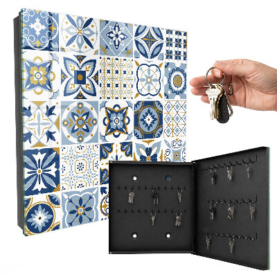 Key box Colorful tiles