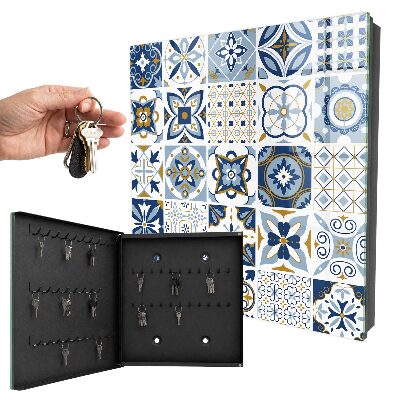 Key box Colorful tiles