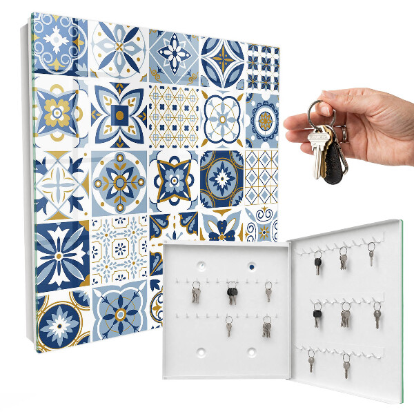 Key box Colorful tiles