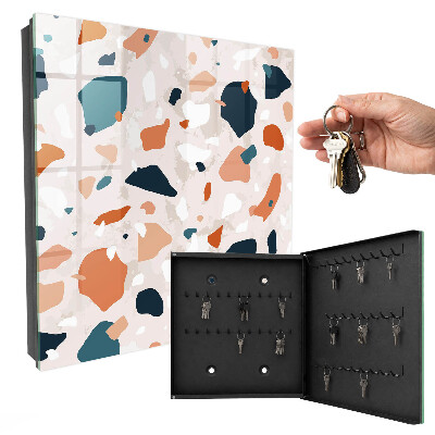 Key cabinet for wall Chaos of colors