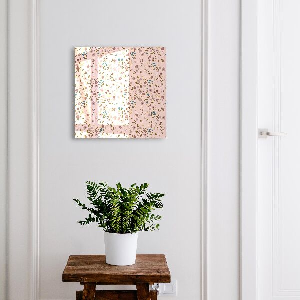 Key box Floral pattern
