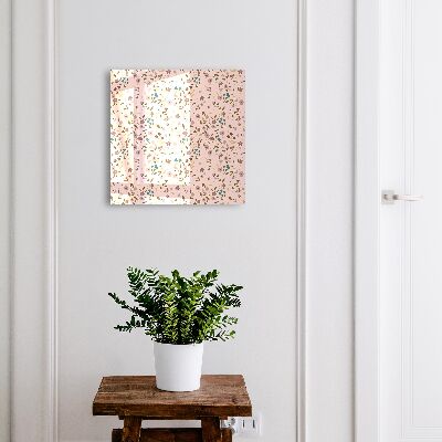 Key box Floral pattern