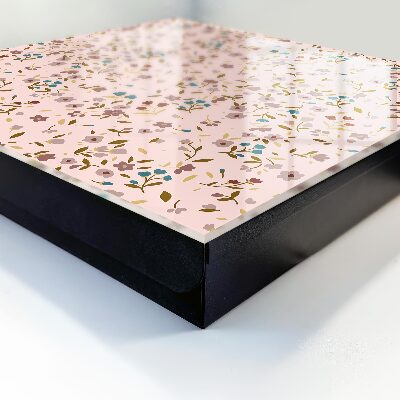 Key box Floral pattern