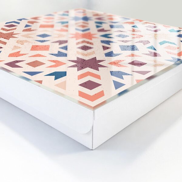 Key box Geometric pattern