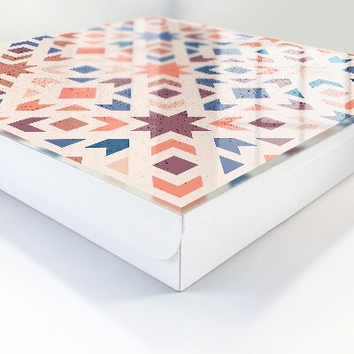 Key box Geometric pattern