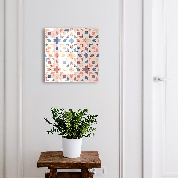 Key box Geometric pattern