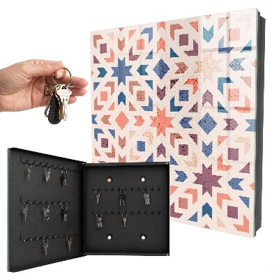 Key box Geometric pattern