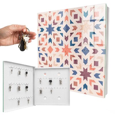 Key box Geometric pattern