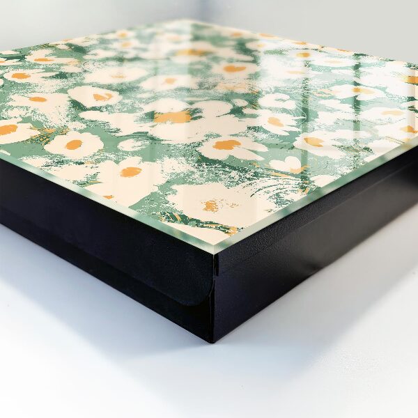 Key box Floral pattern