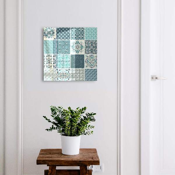 Key cabinet for wall Retro mosaic