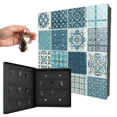 Key cabinet for wall Retro mosaic