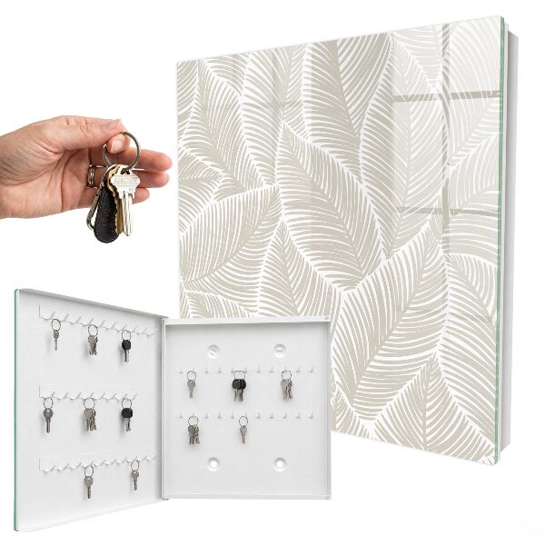 Key box Peaceful leaves