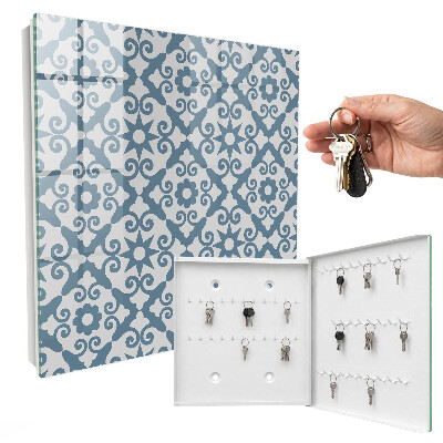 Key cabinet for wall Geometric elegance