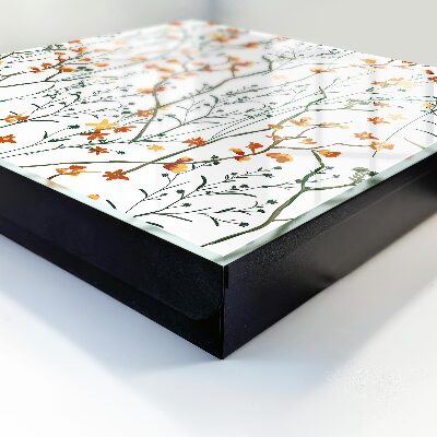 Key box Floral pattern
