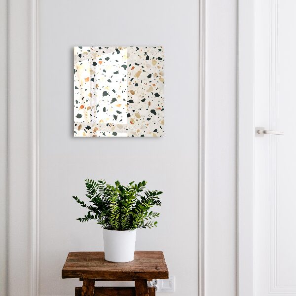 Key storage box Terrazzo pattern