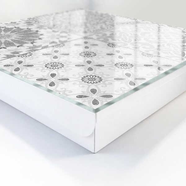 Key cabinet for wall Geometric patterns