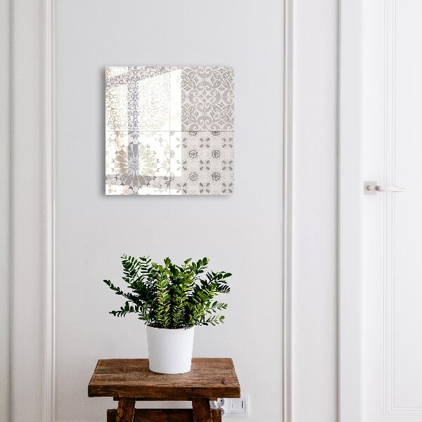 Key cabinet for wall Geometric patterns