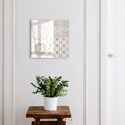 Key cabinet for wall Geometric patterns