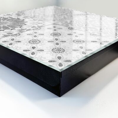 Key cabinet for wall Geometric patterns