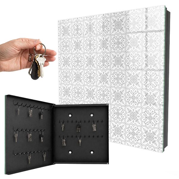 Key box Geometric pattern
