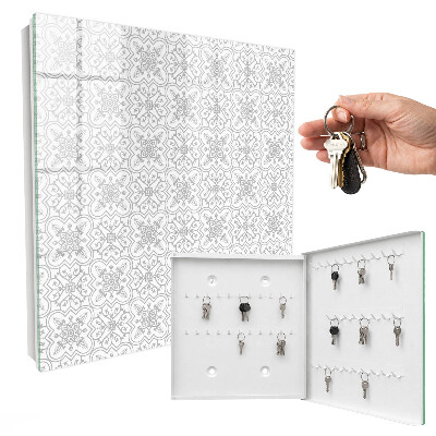 Key box Geometric pattern