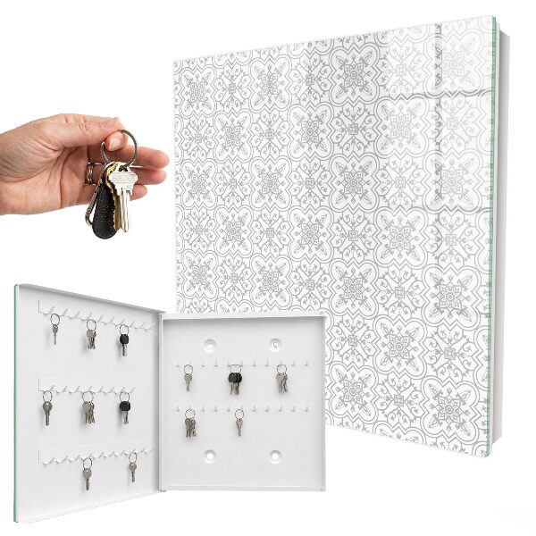Key box Geometric pattern