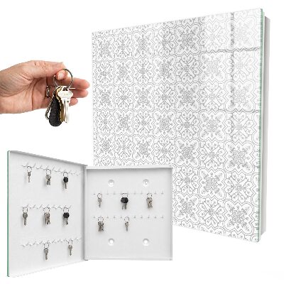 Key box Geometric pattern