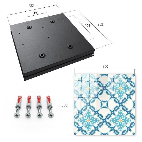 Key storage box Decorative mosaic