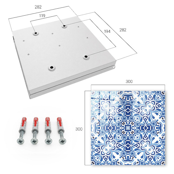 Key box Tile decorations
