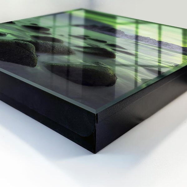 Key cabinet for wall Northern lights