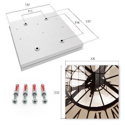 Key storage box Industrial elegance