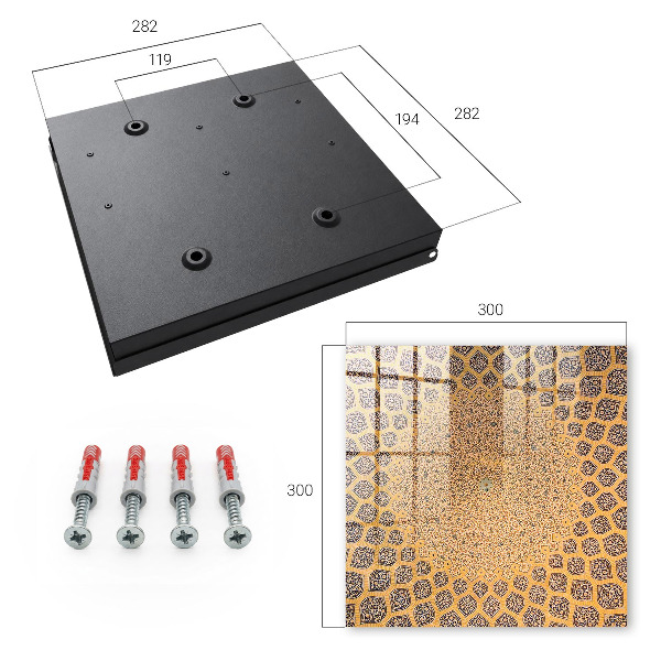 Key box Geometric ornament