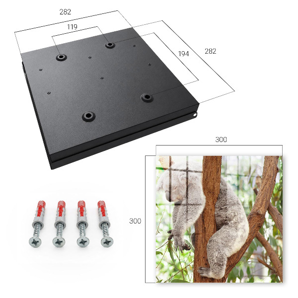 Key cabinet for wall Koala Relaxation