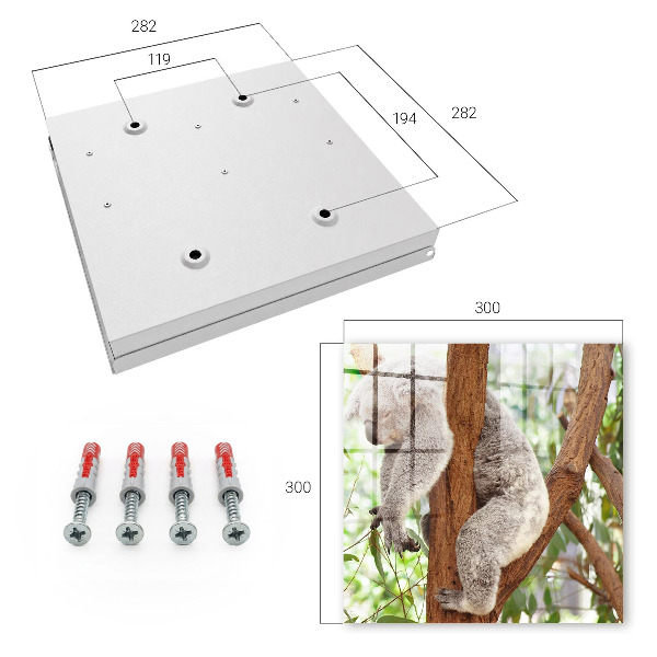 Key cabinet for wall Koala Relaxation