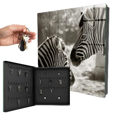 Key storage box Zebras together