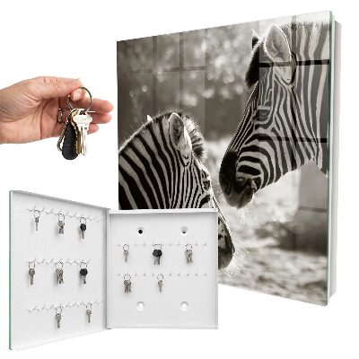 Key storage box Zebras together