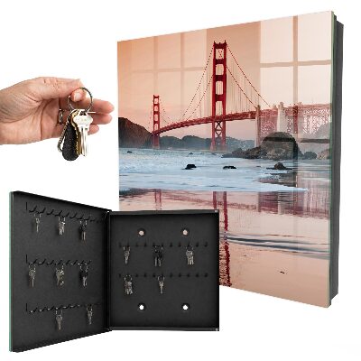 Key cabinet for wall Sunset