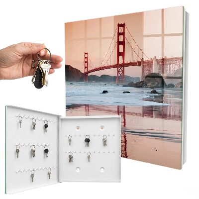 Key cabinet for wall Sunset