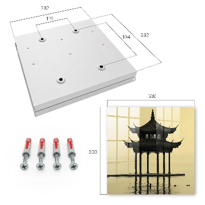 Key box Pavilion on the water
