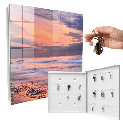 Key cabinet for wall Sunset