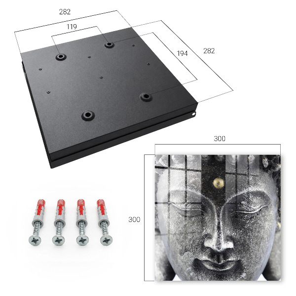 Key storage box Portrait of Zen