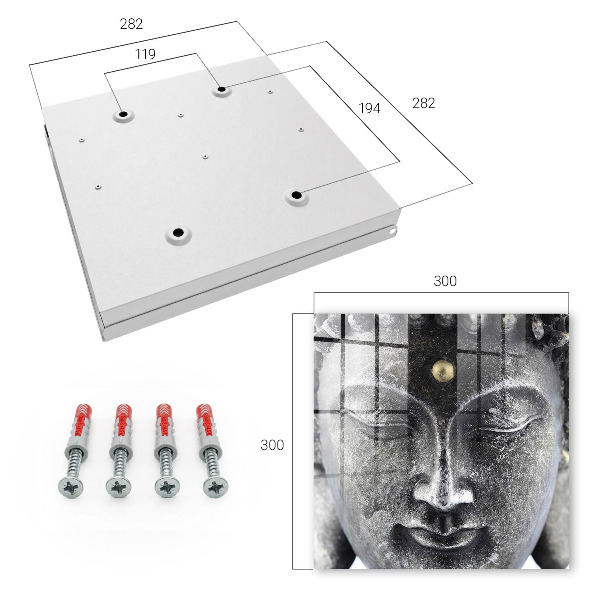 Key storage box Portrait of Zen