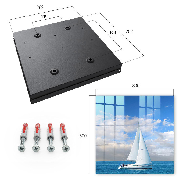 Key cabinet for wall Sea adventure