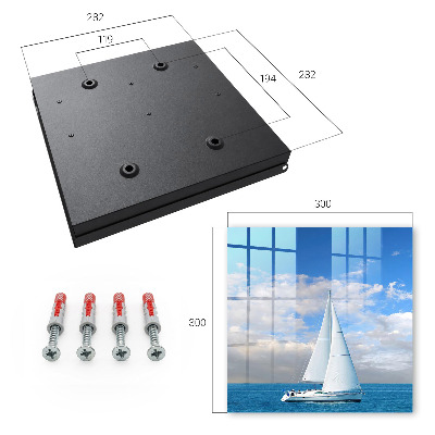 Key cabinet for wall Sea adventure