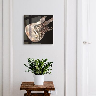 Key cabinet for wall Mechanical guitar