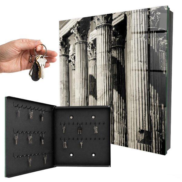 Key storage box Ancient columns