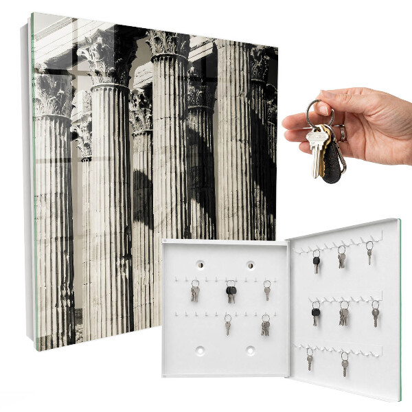 Key storage box Ancient columns