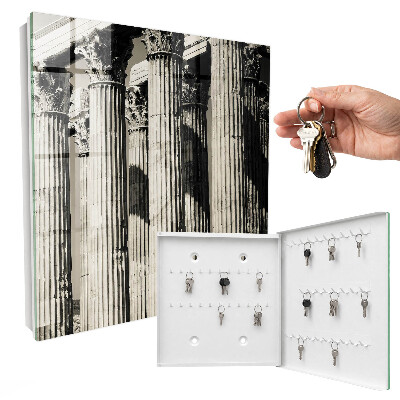 Key storage box Ancient columns