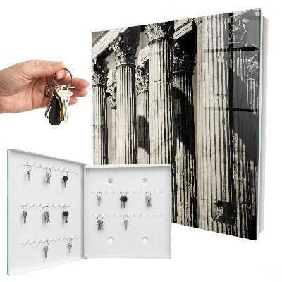 Key storage box Ancient columns